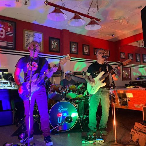 Identity Crisis performing live on stage